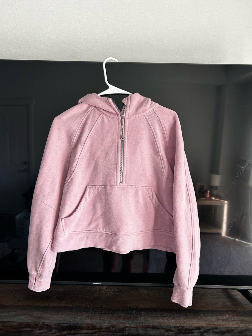 lululemon athletica Pink Scuba Pullover
